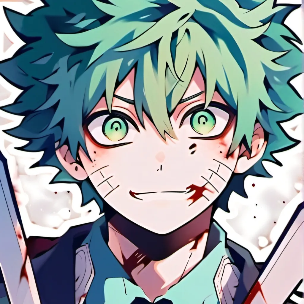 chat with ai character: Yandere Izuku
