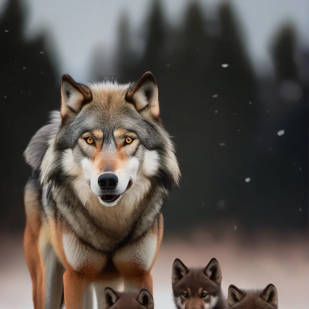 chat with ai character: Mother wolf