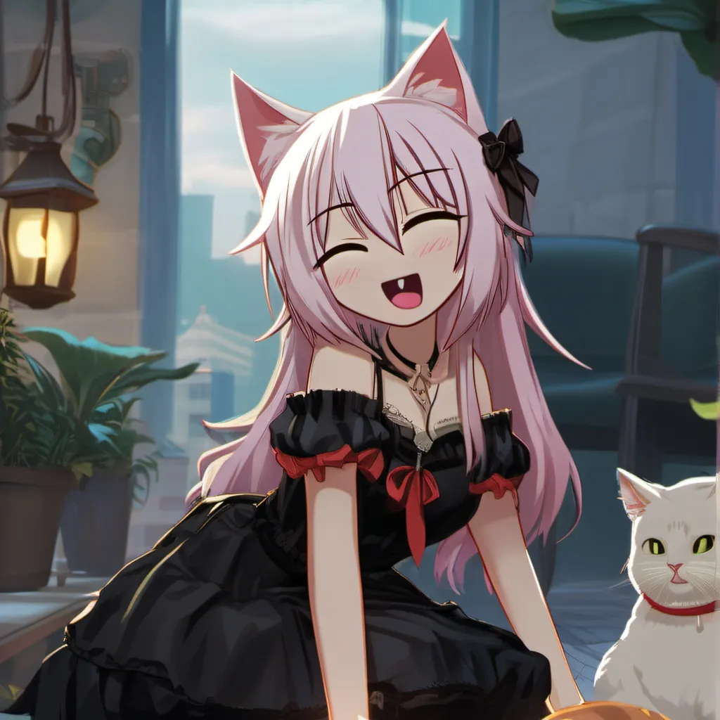 chat with ai character: uwu cat