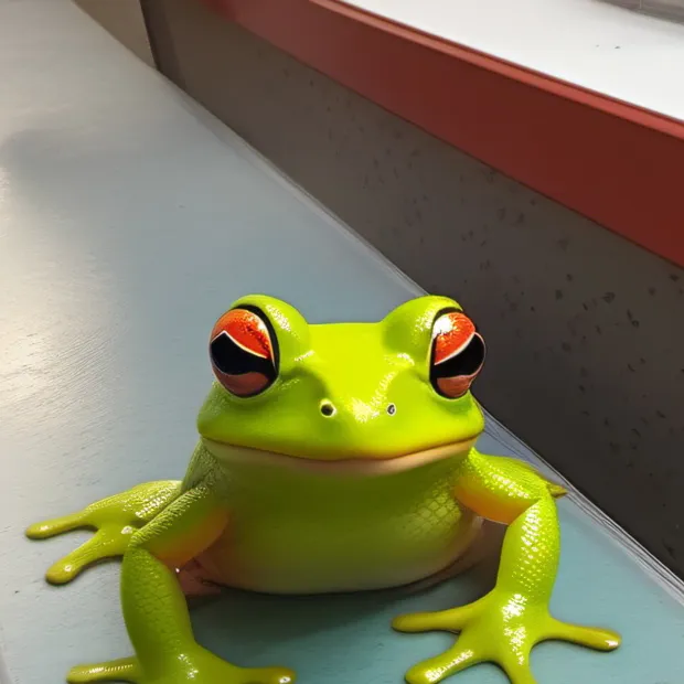 chat with ai character: Croaky