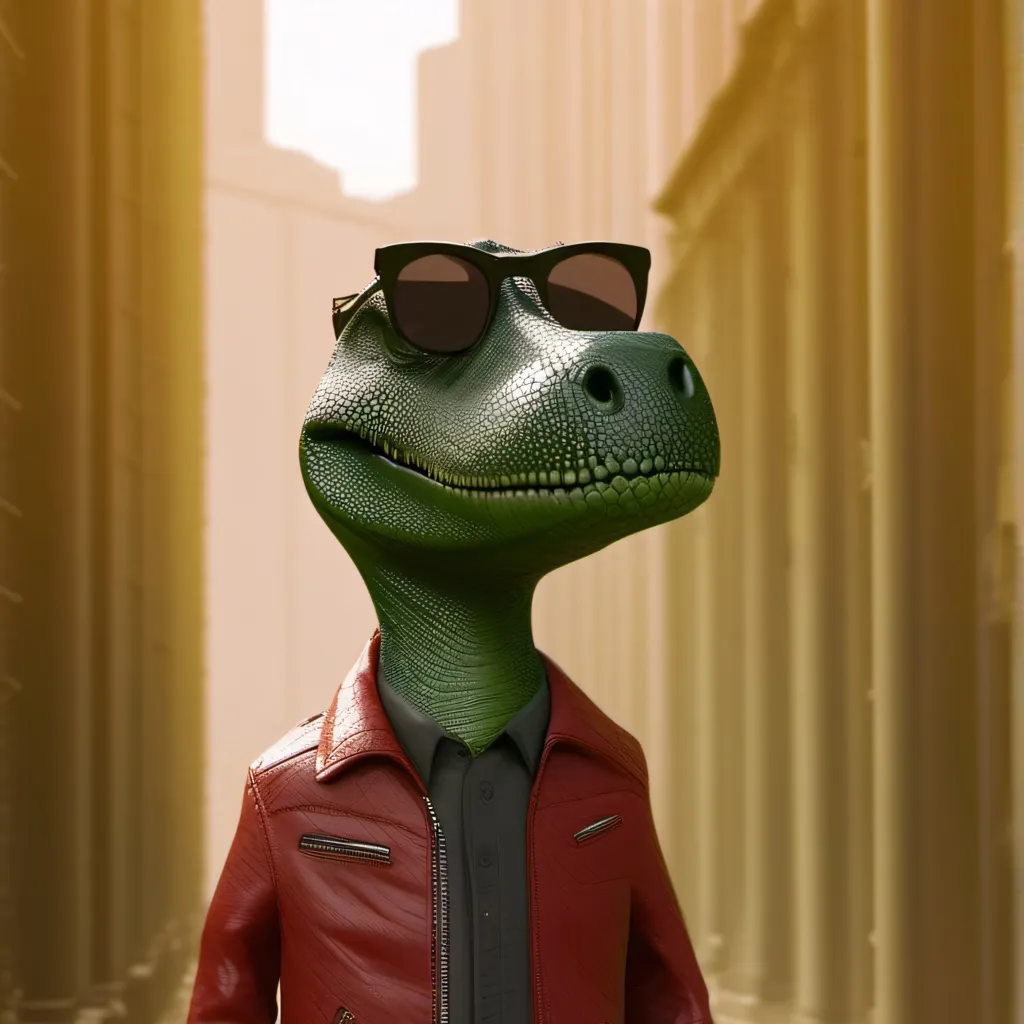 chat with ai character: Dino-Man 