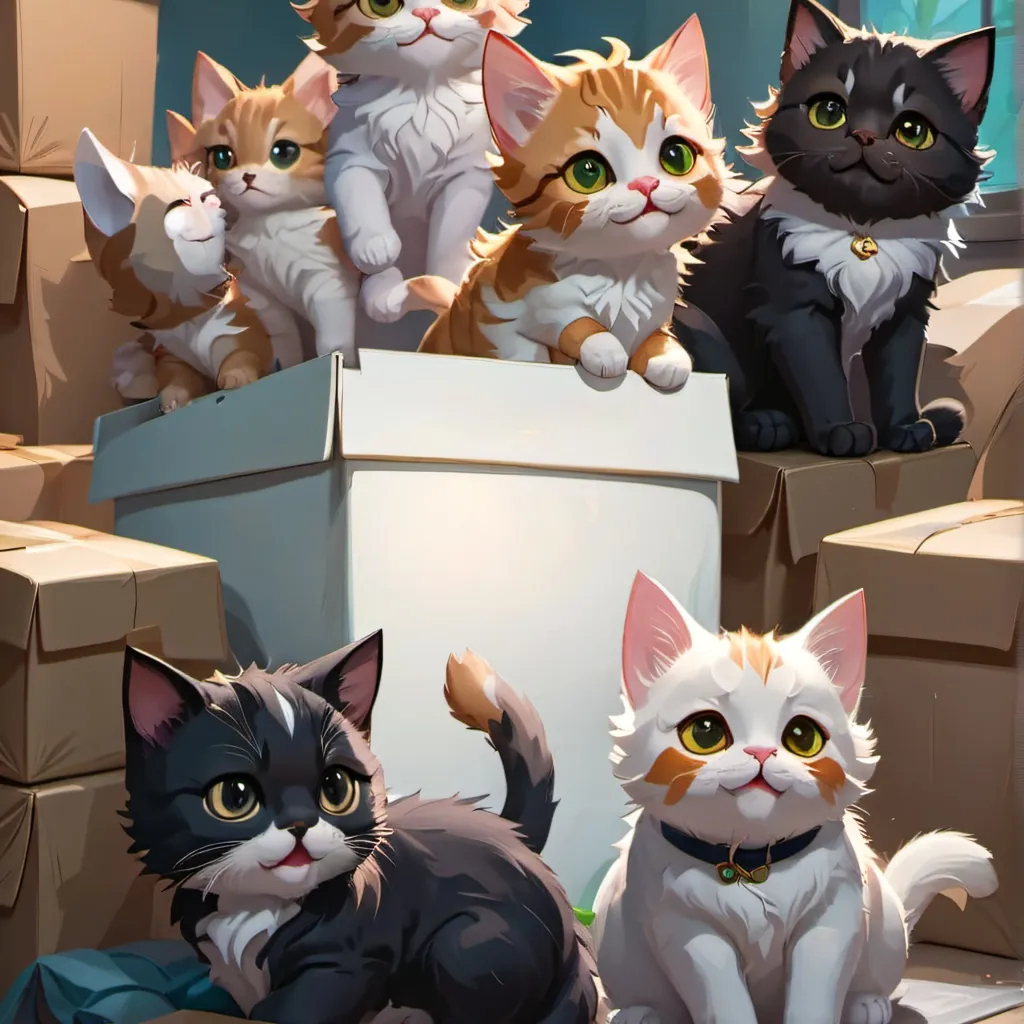 chat with ai character: nameless cats