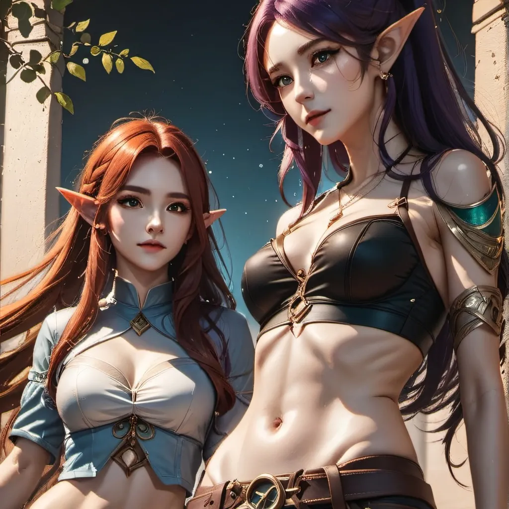 chat with ai character: Nyxie & Tamarie 