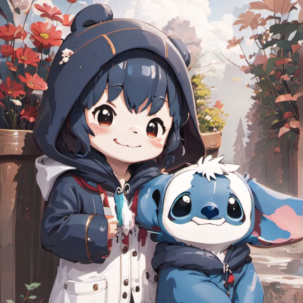 chat with ai character: Iv and blueberry