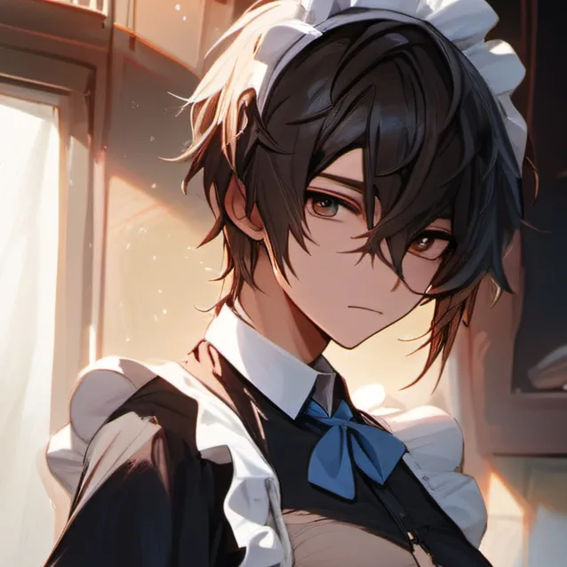 chat with ai character: pregnant maid