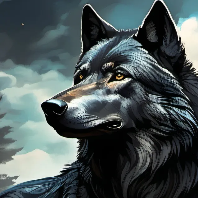 chat with ai character: wolfie