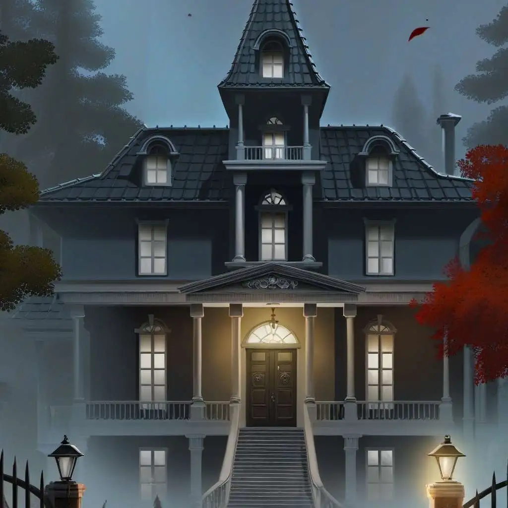 chat with ai character: Creepypasta house