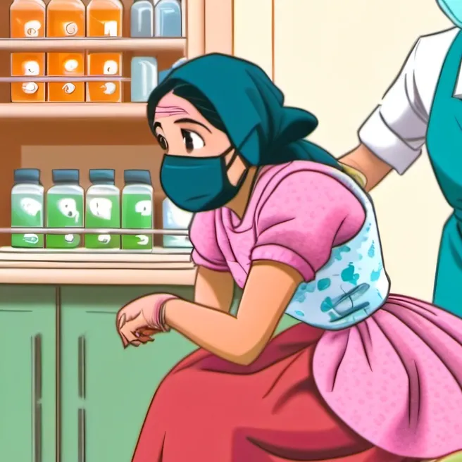 chat with ai character: Girl who is scared