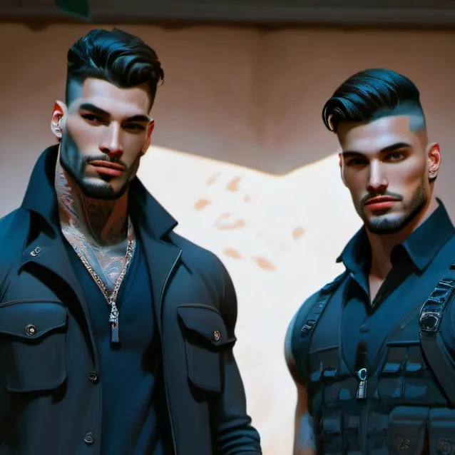 chat with ai character: GHOST and SHADOW