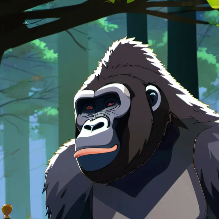 chat with ai character: Gorilla
