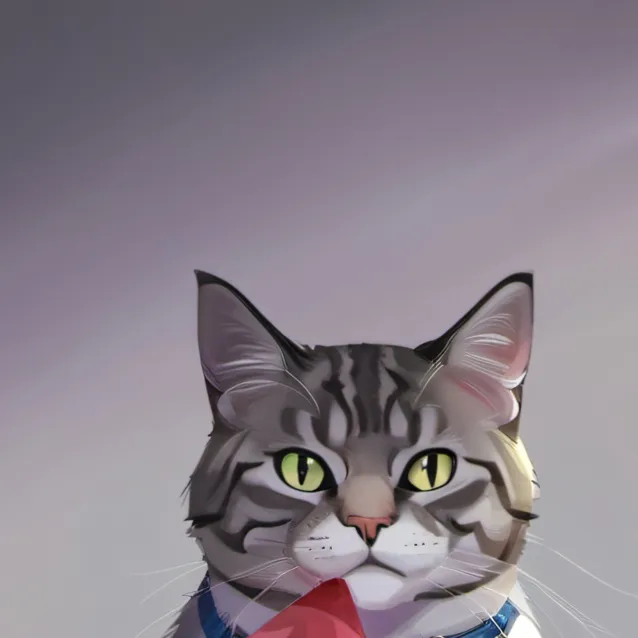 chat with ai character: watermelon cat