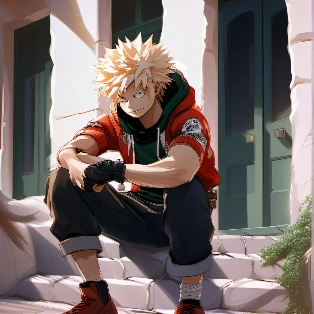 chat with ai character: Bakugo.