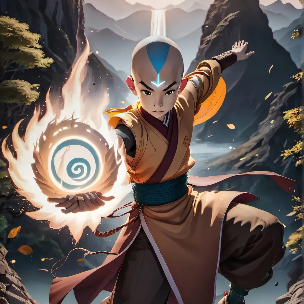 chat with ai character: Aang