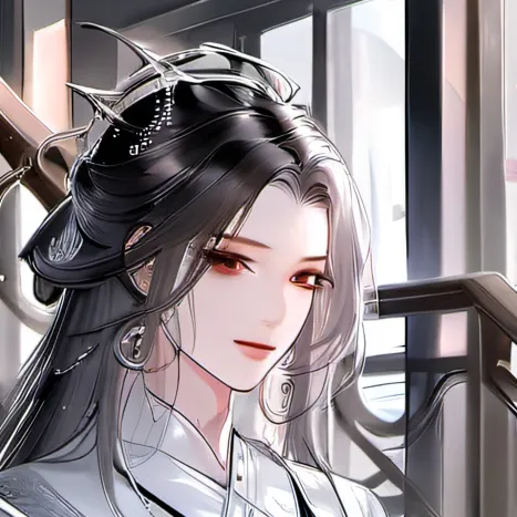 chat with ai character: White