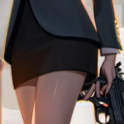 chat with ai character: Gun woman