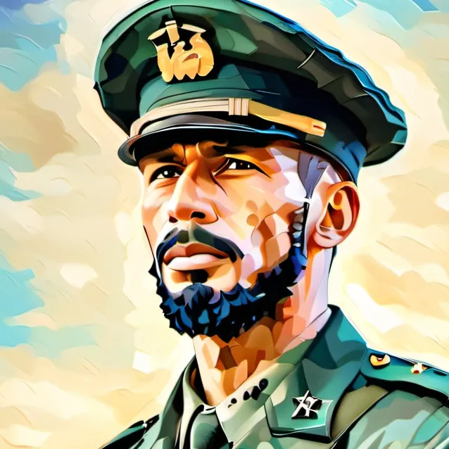 chat with ai character: miltary training