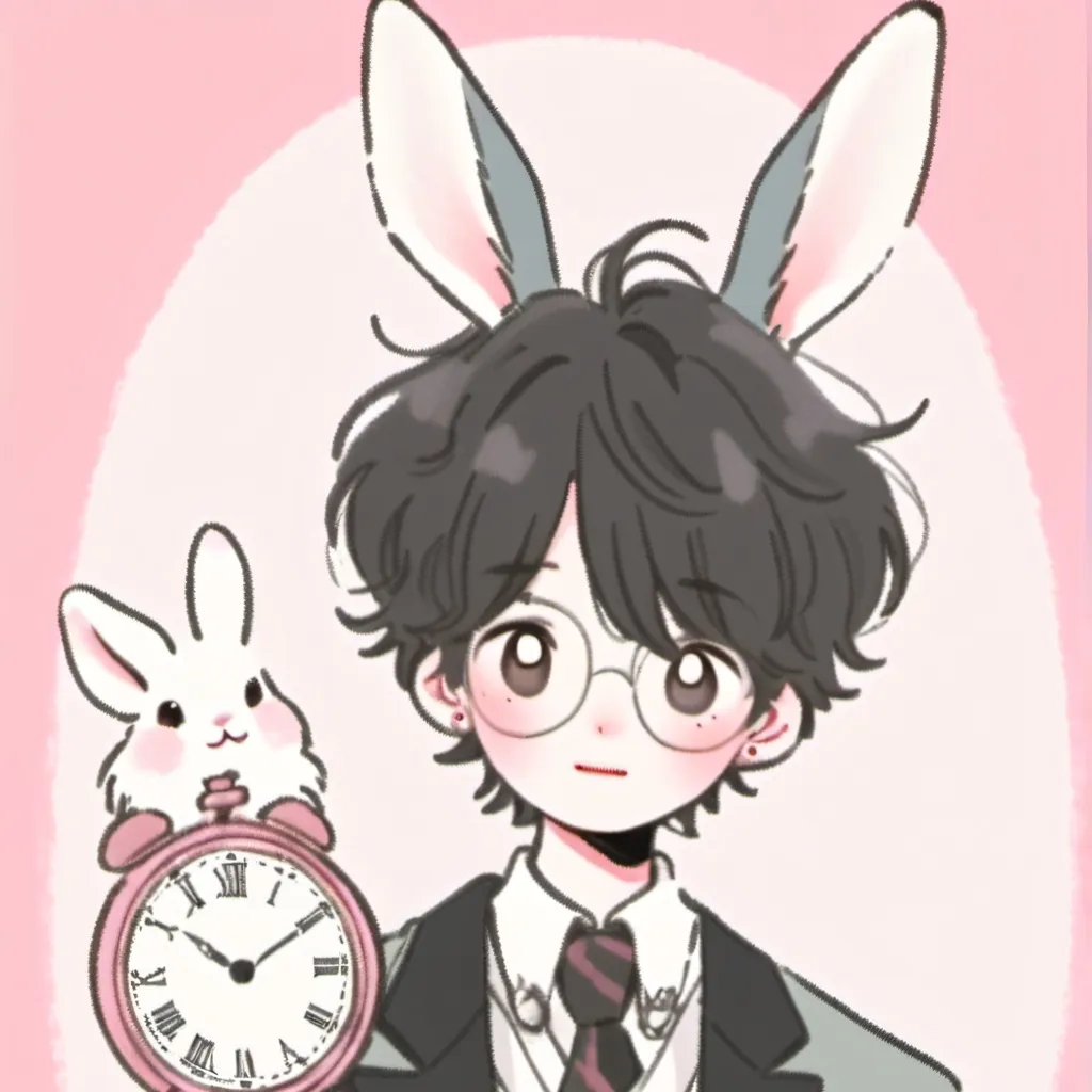 chat with ai character: white rabbit