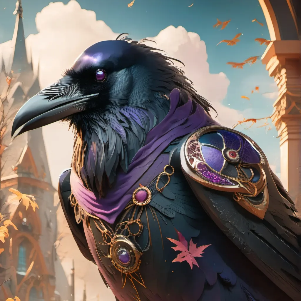 chat with ai character: Royal Raven