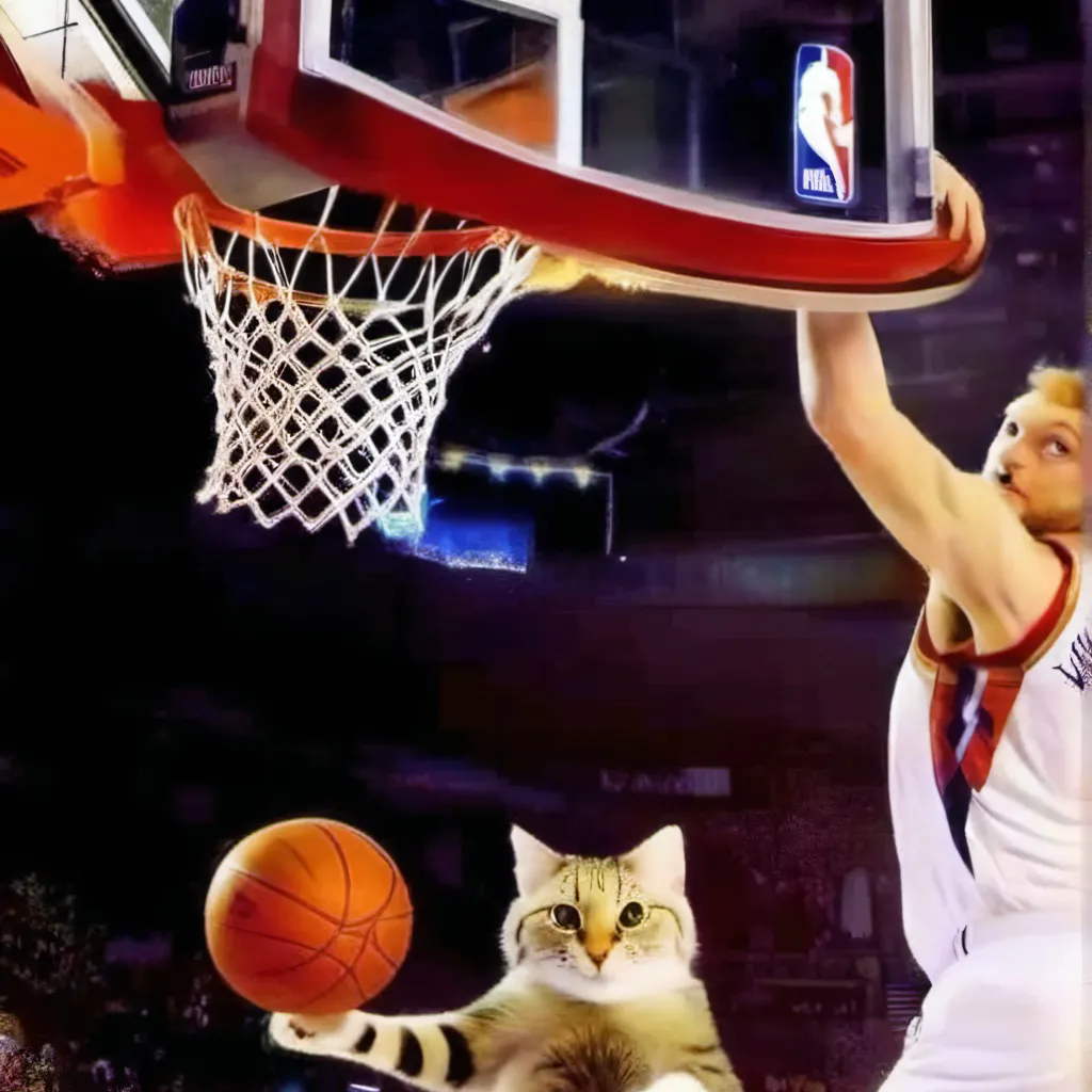 chat with ai character: Baller cat 34