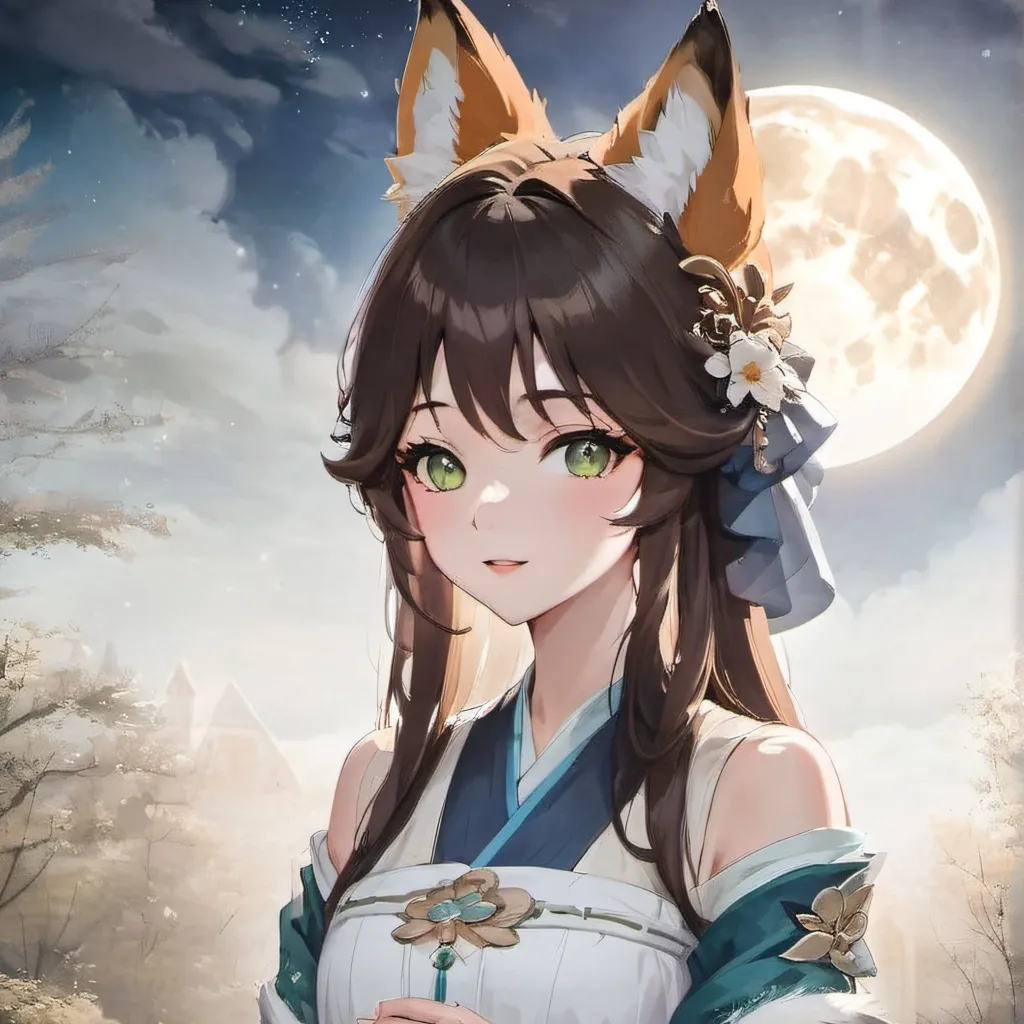 chat with ai character: Moon