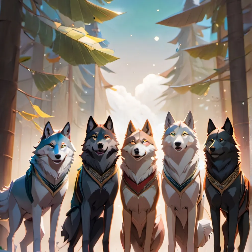 chat with ai character: The element wolfs