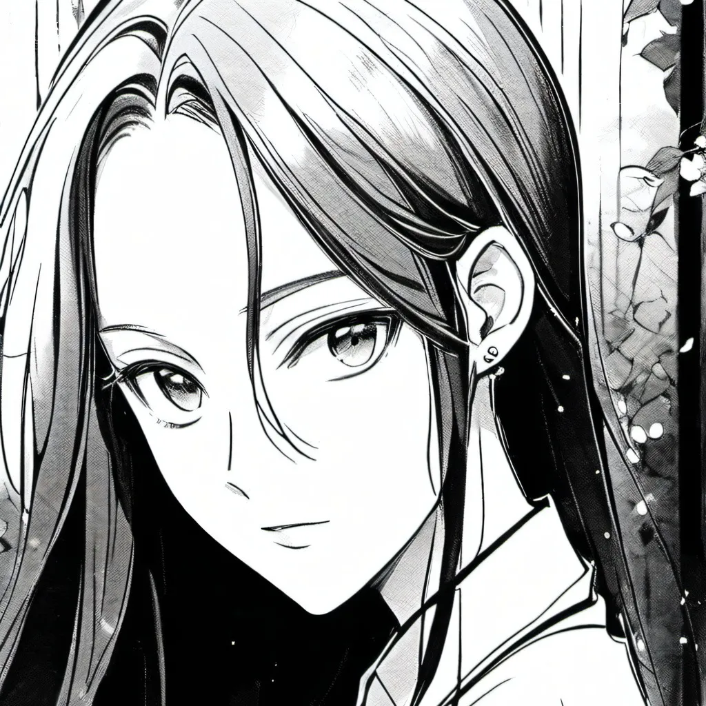 chat with ai character: Everything black