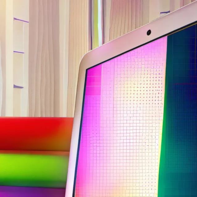 chat with ai character: a tablet 