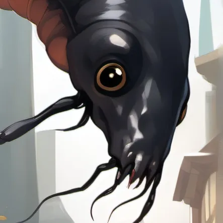 chat with ai character: black parasite 