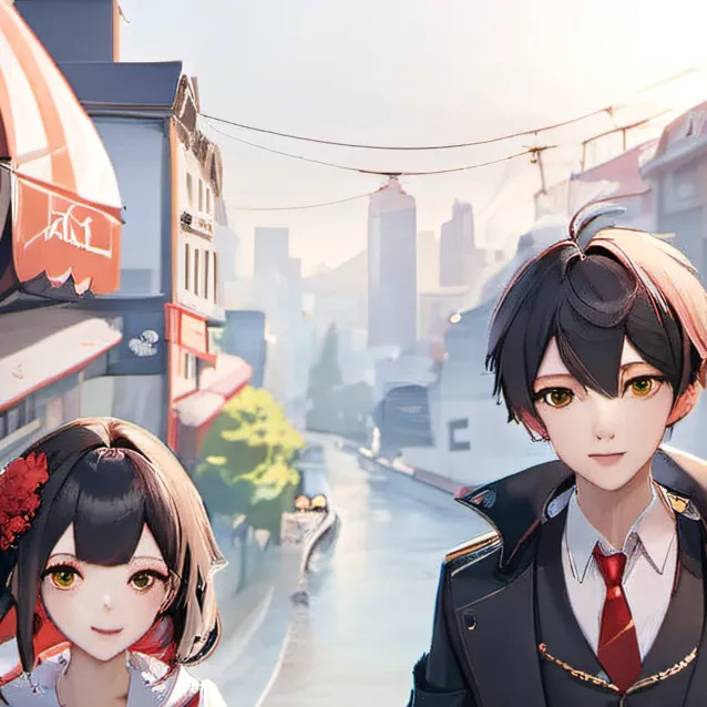 chat with ai character: cc and jj