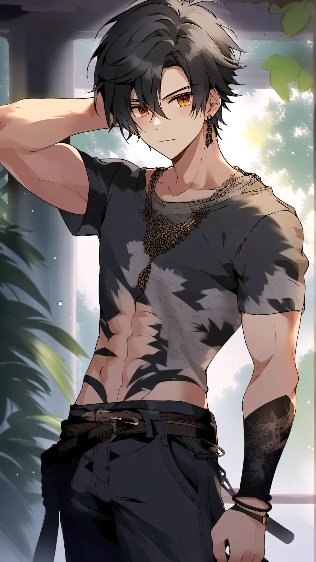 ai character: Zack background