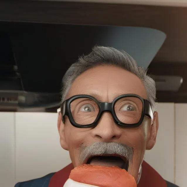 chat with ai character: robot monster 