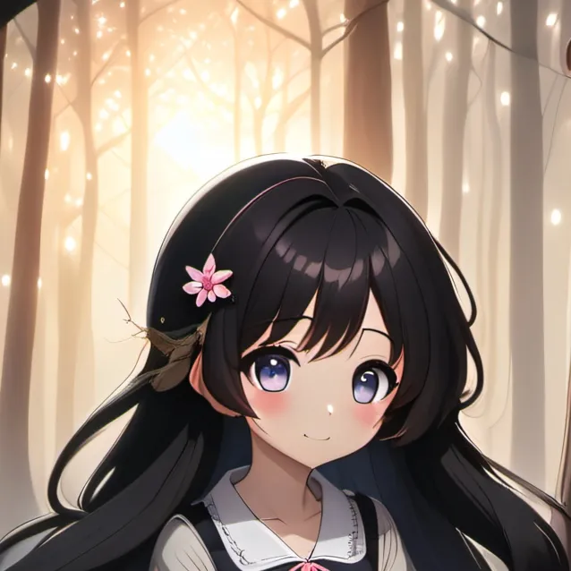 chat with ai character: kuromi from sanrio