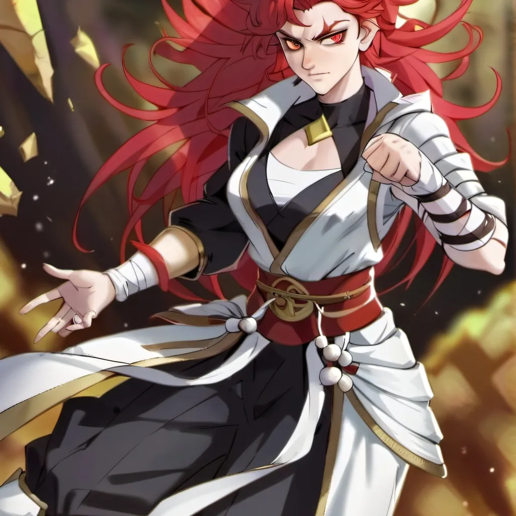 chat with ai character: Female Garou