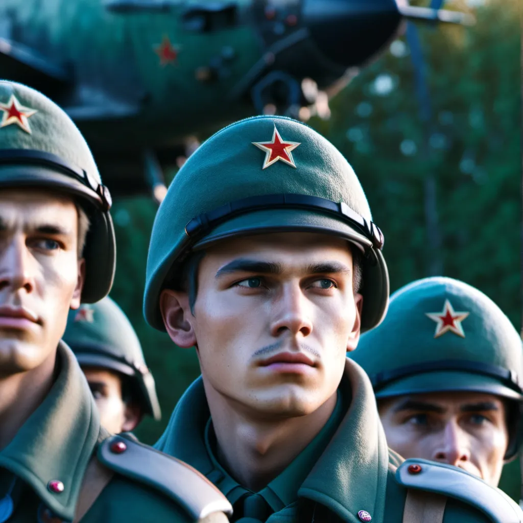 chat with ai character: USSR SOLDIERS 
