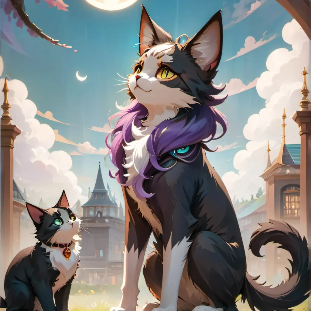 chat with ai character: Luna the cat