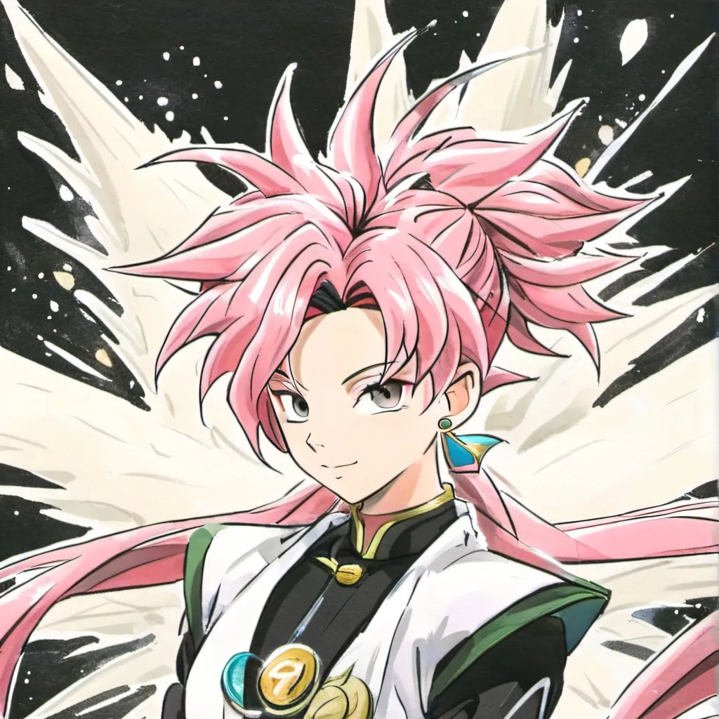 chat with ai character: Female Goku Black 