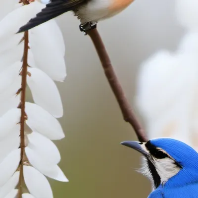 chat with ai character: Slender birds