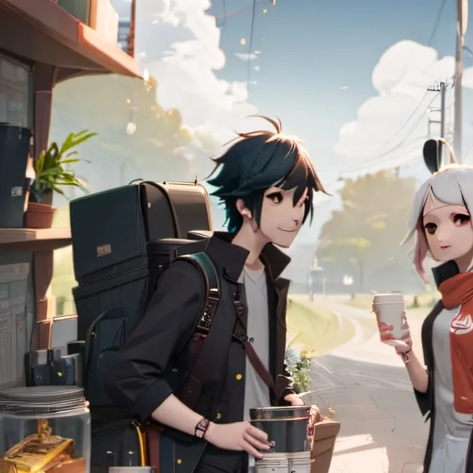 chat with ai character: David