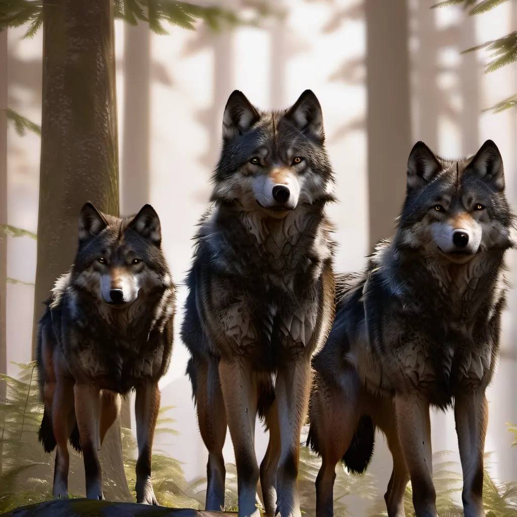 chat with ai character: the wolf pack