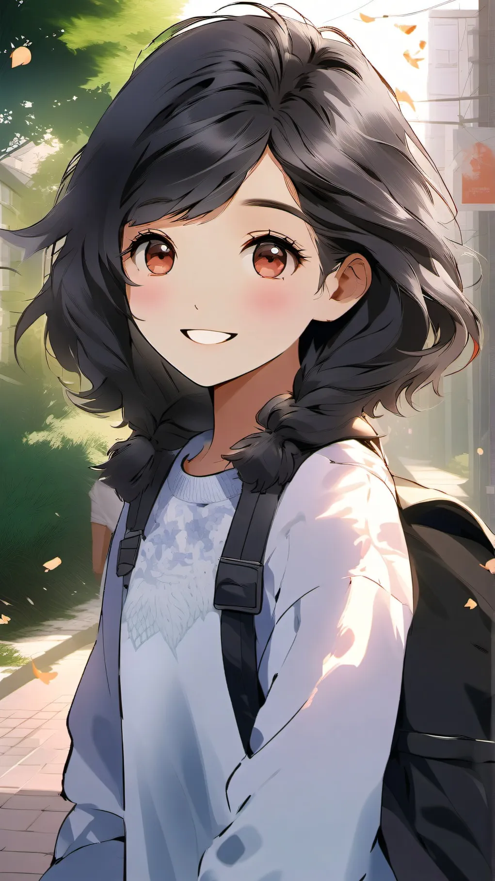 ai character: Izzy background