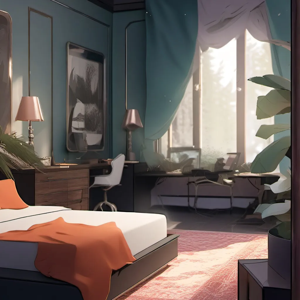 chat with ai character: Sleep over