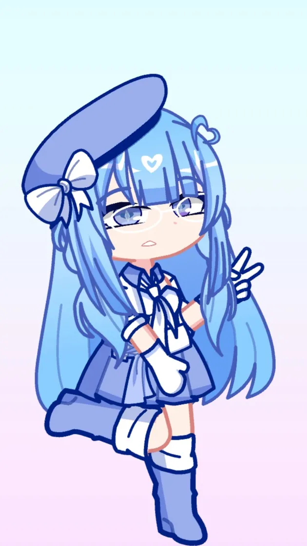 ai character: Dandys world background