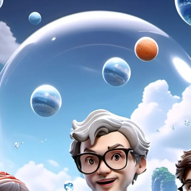 chat with ai character: Temu ad