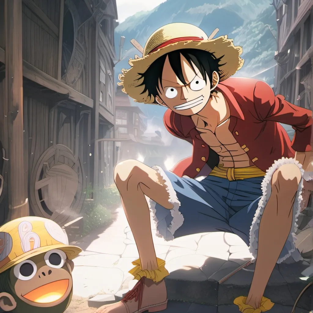 chat with ai character: Luffy