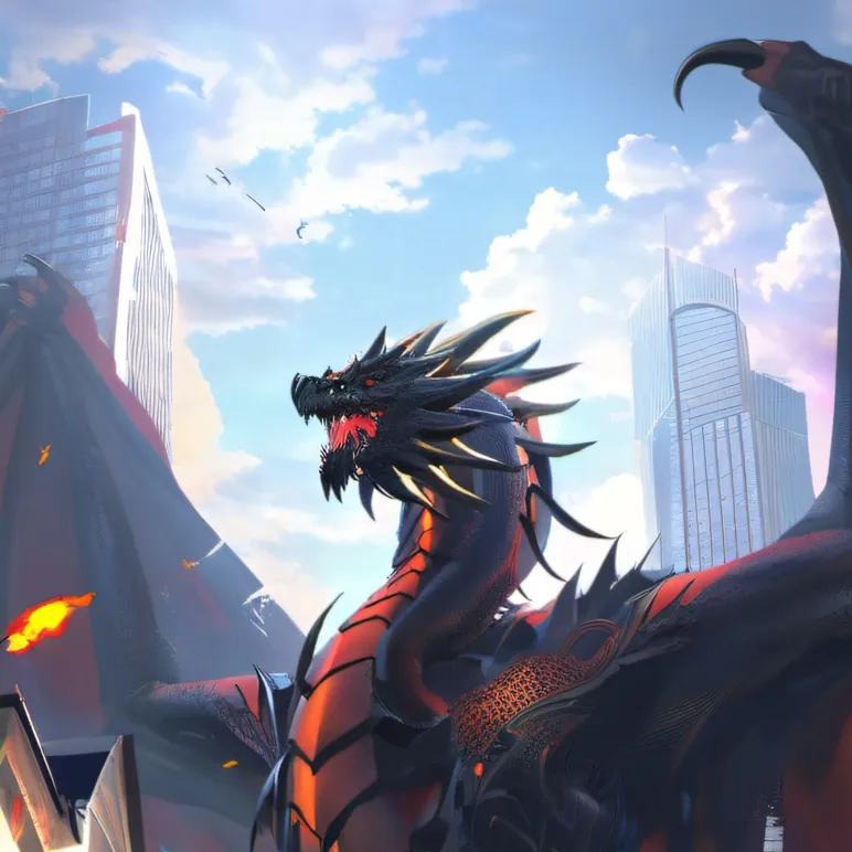 chat with ai character: Dragon