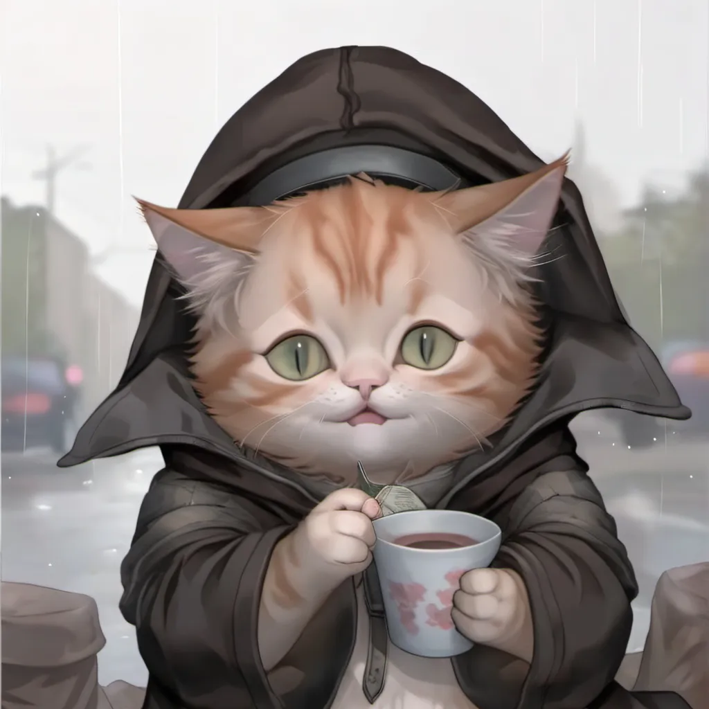 chat with ai character: Baby ginger cat