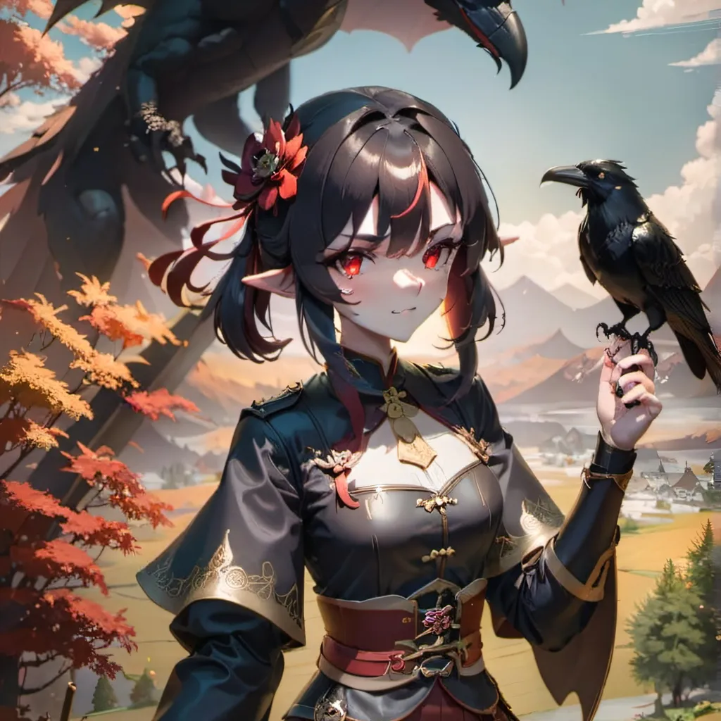 chat with ai character: Raven