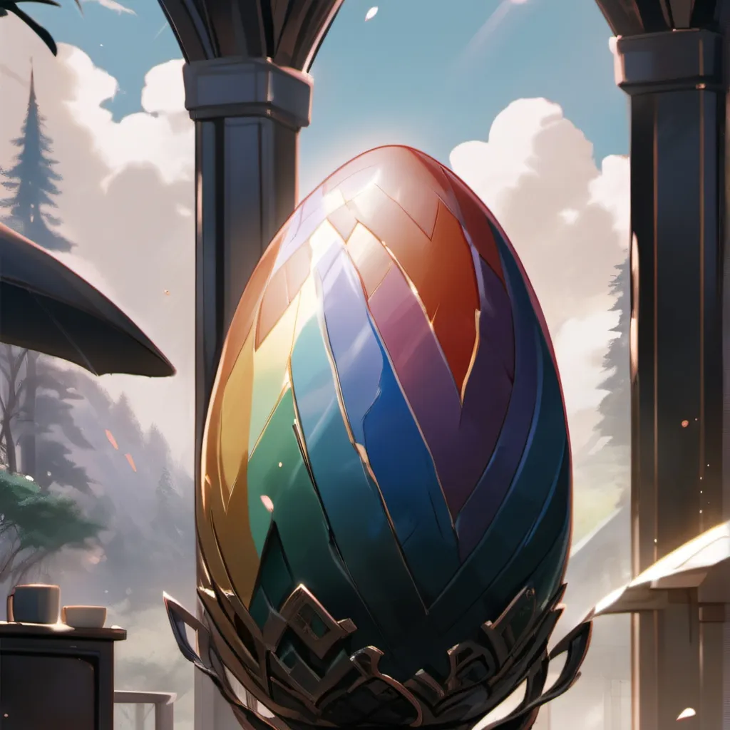 chat with ai character: A dragon egg