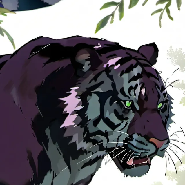 chat with ai character: Tiger vs panther 