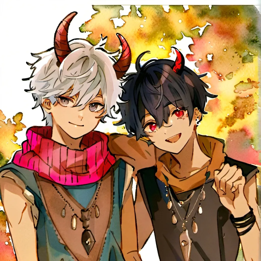 chat with ai character: ❤Demon Twins❤